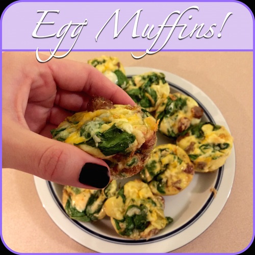 Egg Muffins - simple and quick! | Dumbbells and Diapers