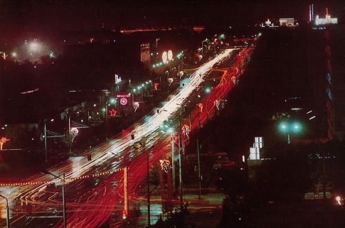 sovietpostcards:Navoi street in Tashkent, Uzbekistan (1978)