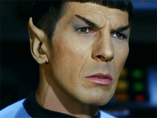 Mr. Spock Star Trek Gif | Wifflegif