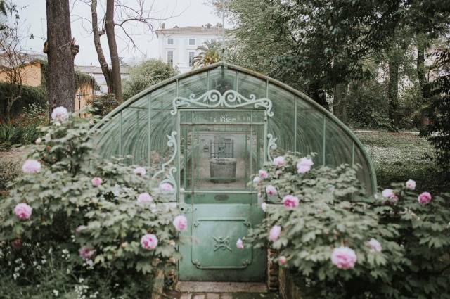 andantegrazioso: Roman greenhouse |... | day and moonlight