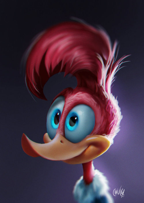 geekthegeek:Woody woodpecker speedpainting by fubango