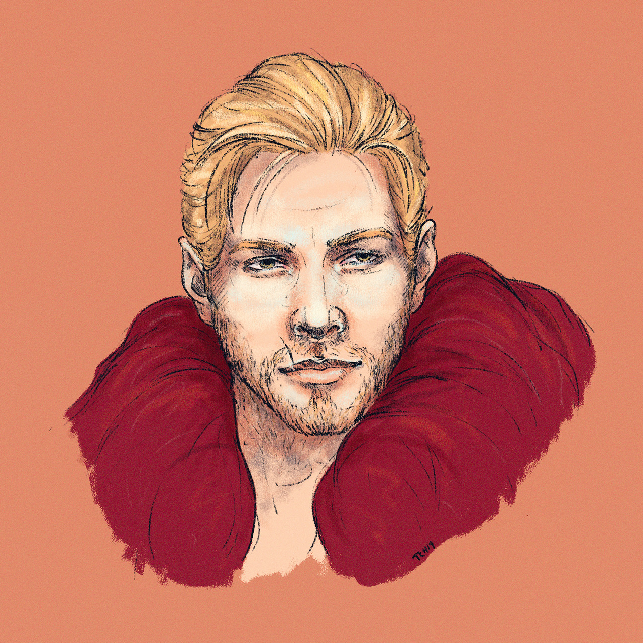 I still do sketch portrait commissions. umabbas. cullen rutherford. 