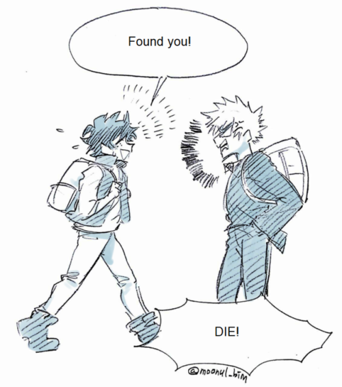 bakudekutranslations:Deku is 2 hours late to their meeting...