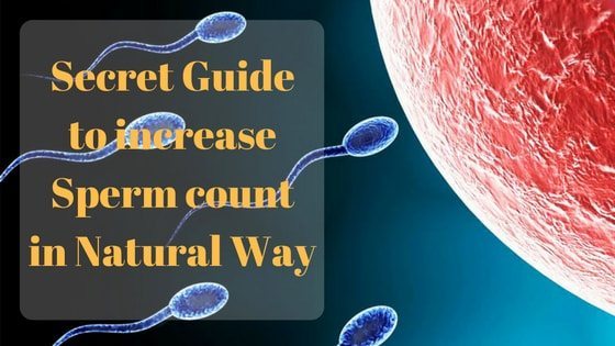Remedies for low sperm volume