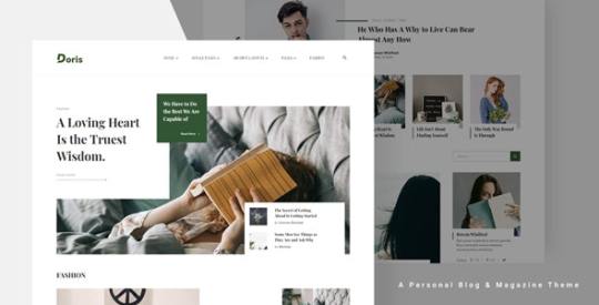 Doris v1.1 - Creative WordPress Blog and Magazine Theme Nulled