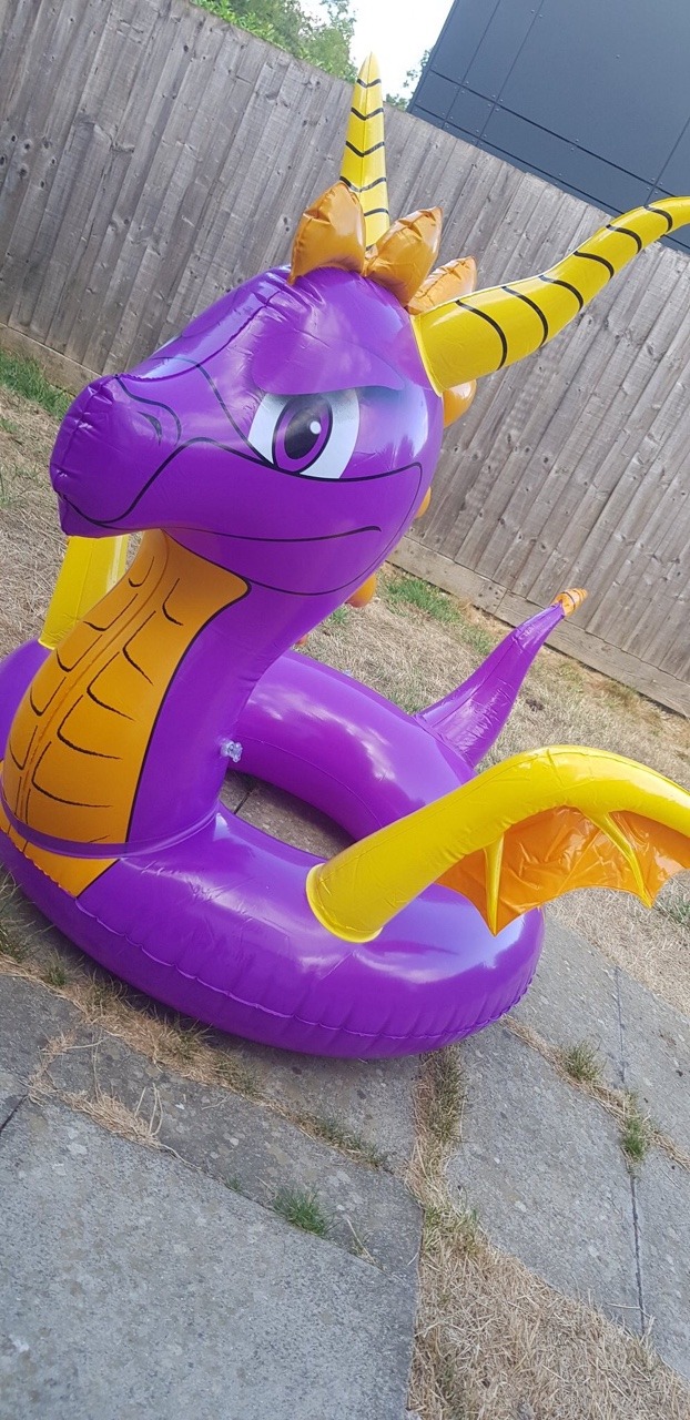 spyro inflatable