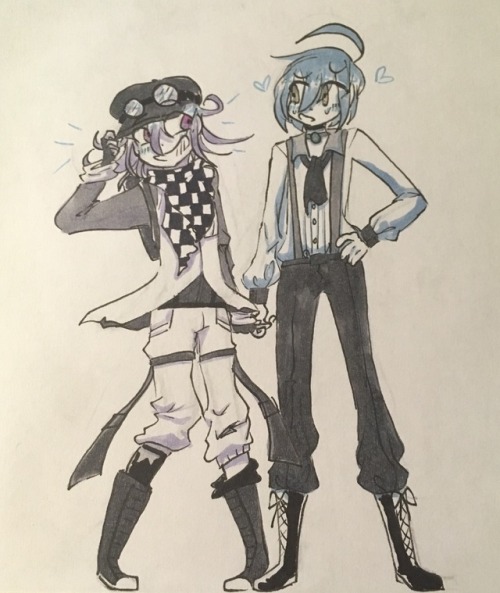 Day three: sTeAmPuNk(Shuichi in genderbent Elisabeth from...