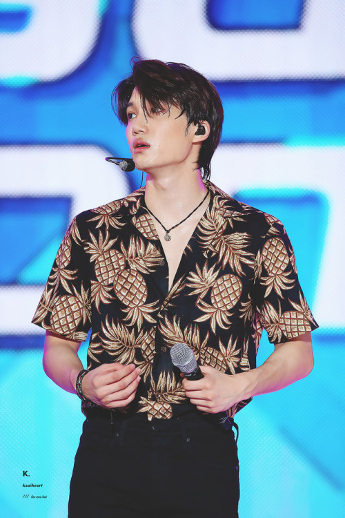 dailyexo:Kai - 180902 2018 Incheon Airport Sky Festival K-Pop...