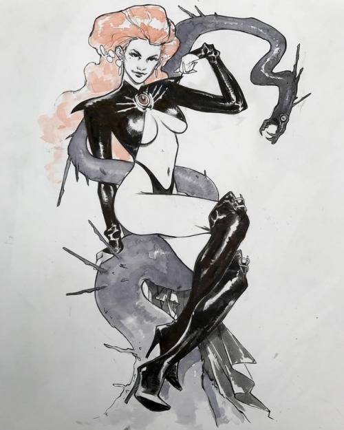 sarapichelli:Goblin Queen. #sarapichelli #thoughtbubble