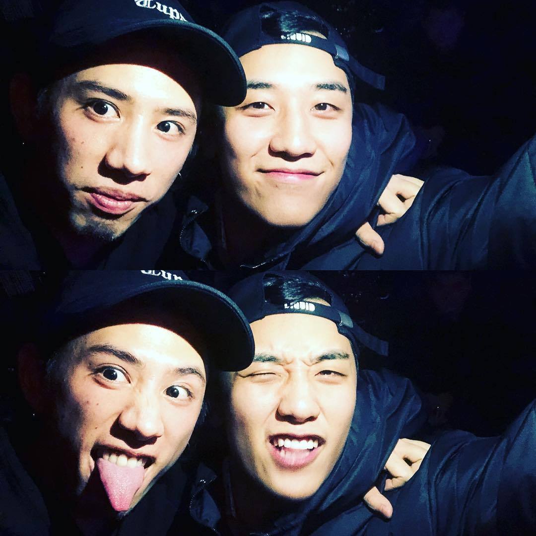 Highway To Heaven Seungri Instagram With Taka Of One Ok Rock