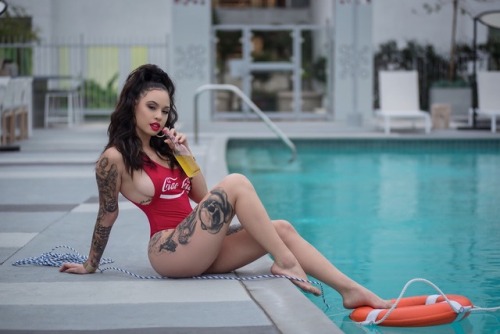 adjustdafacts:Katrina from black ink crew shot by me in Los...