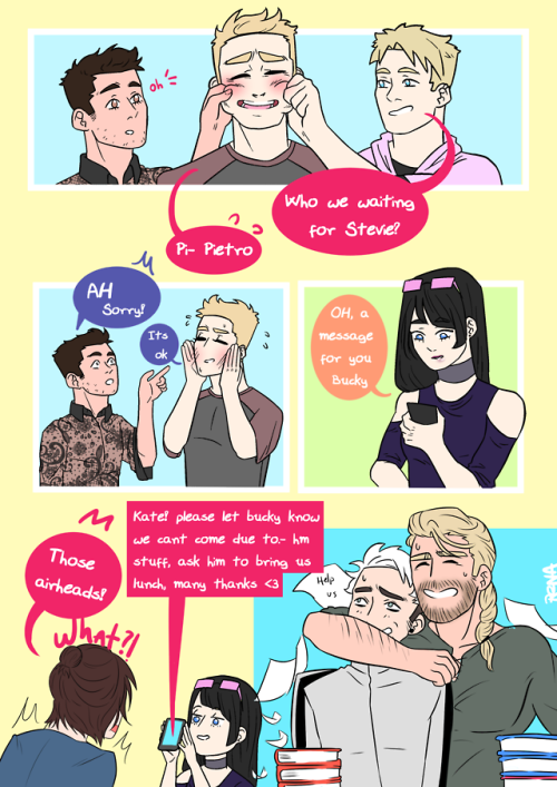 Comic Clint And Pietro Tumblr