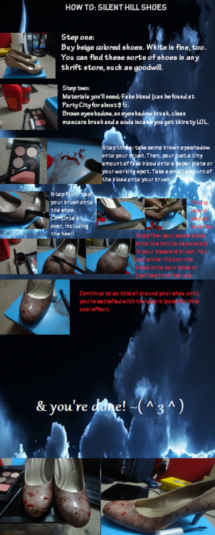 cosplay tutorial silent hill nurse bubble head nurse shoes