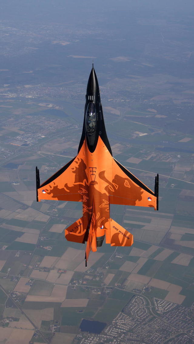 Iphone 5 Wallpapers Dutch F16 Airshow Wallpaper For Iphone 5