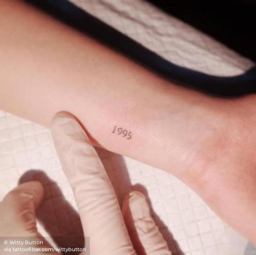 Birth year tattoo  Torso tattoos Leg tattoos Tattoos for guys