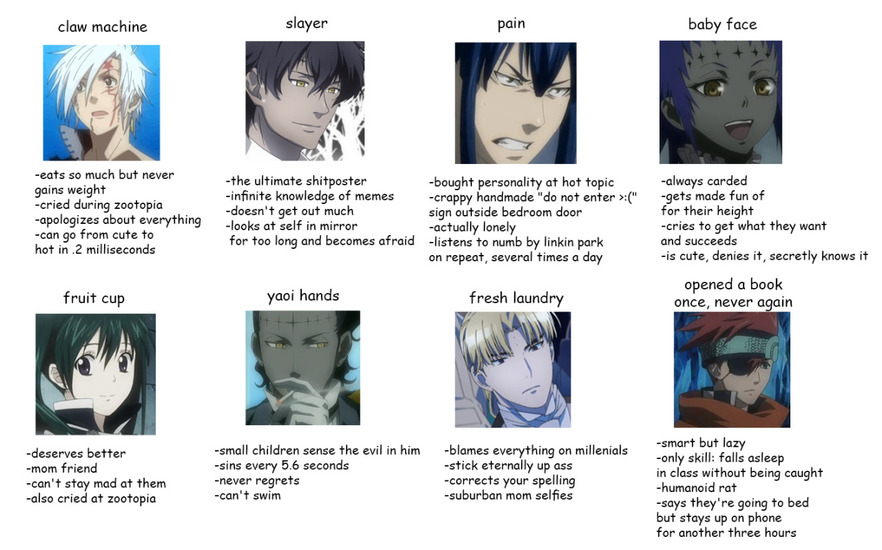 Dgm Quotes Sort Of D Gray Man Tag Yourself