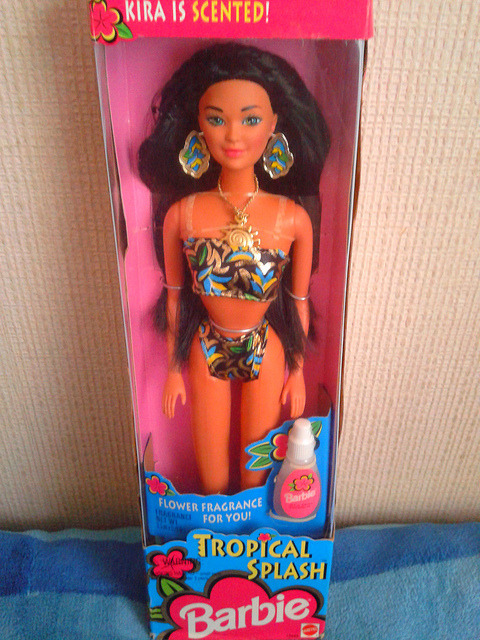 tropical splash barbie perfume