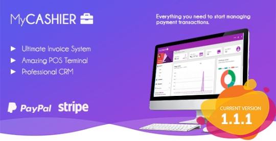 MyCashier v1.1.1 - Ultimate Invoice, POS, Inventory and CRM solution (with SaaS) Nulled