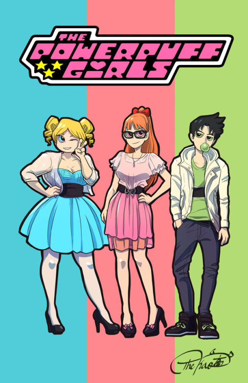 thekao:How I imagine older PowerPuff Girls. SHOPInfluenced by...