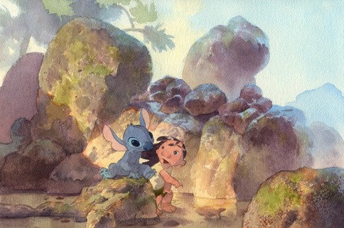 Visual Development from Lilo & Stitch by Paul Felix