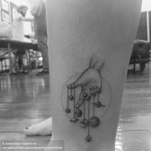 By Alexandyr Valentine, done in Brisbane. http://ttoo.co/p/30017 alexandyrvalentine;anatomy;ankle;astronomy;facebook;game;hand;planet;puppet;single needle;small;solar system;toy;twitter
