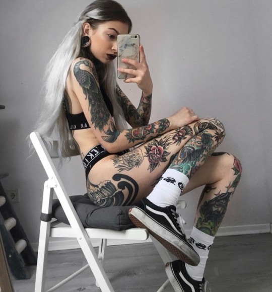 cool tattoos girl tumblr