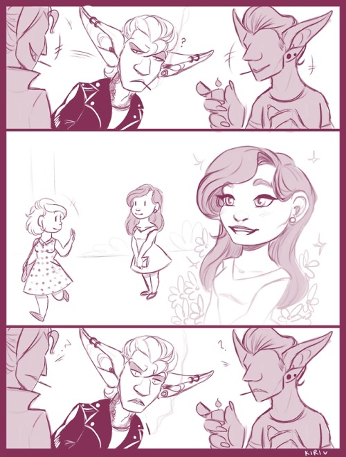 mona-wolt:celestialkiri:This is how they would meet if they...