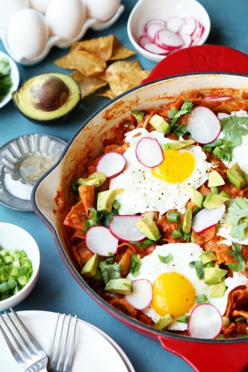 (Via: fattributes.tumblr.com) Kimchi Chilaquiles - Get the...