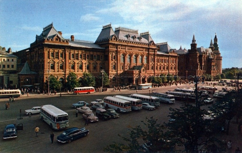 Revolution Square in Moscow (1957)