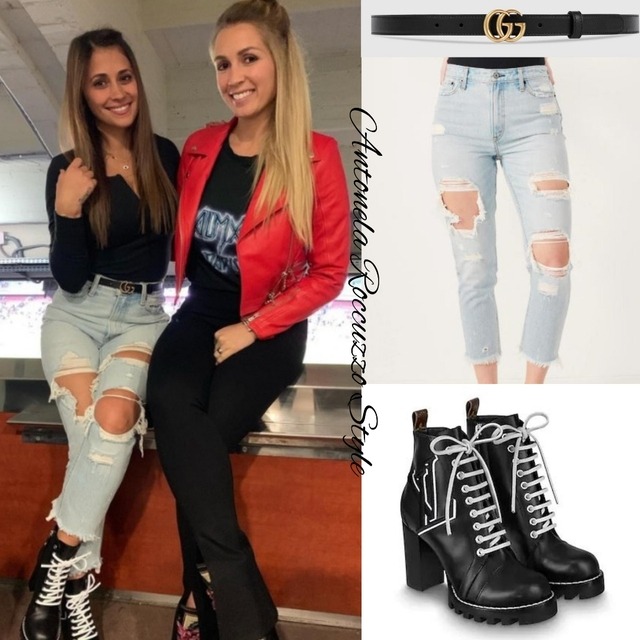 FC Barcelona WAGS Style - antonela-roccuzzo-style: When she attended to...