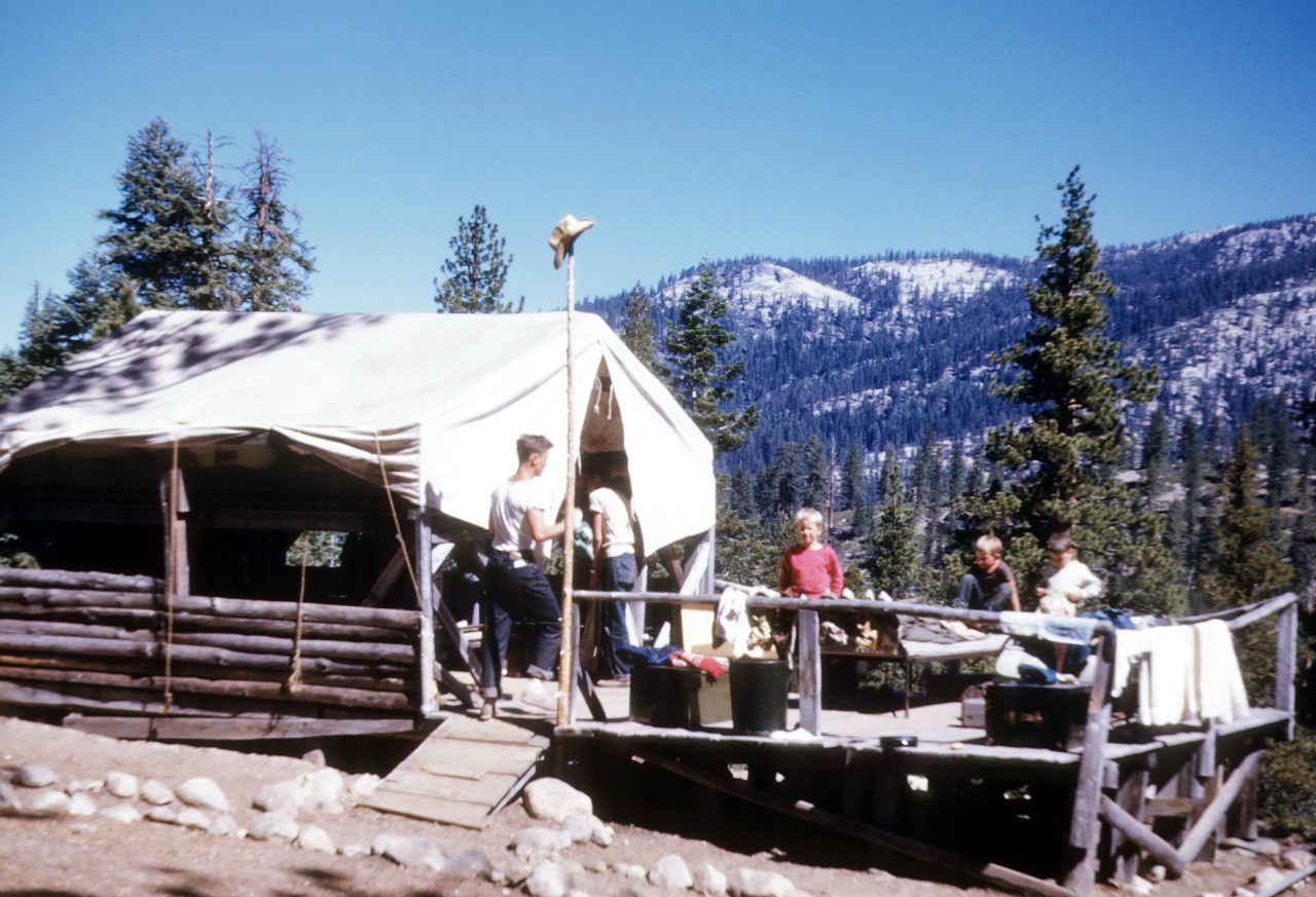 GOLD ARROW CAMP — Cabins at camp looked a little different ...