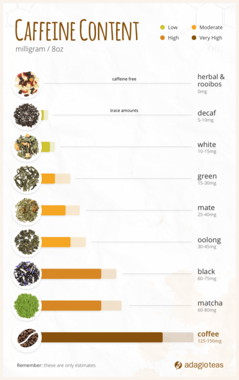 How well do you know your tea’s caffeine content?