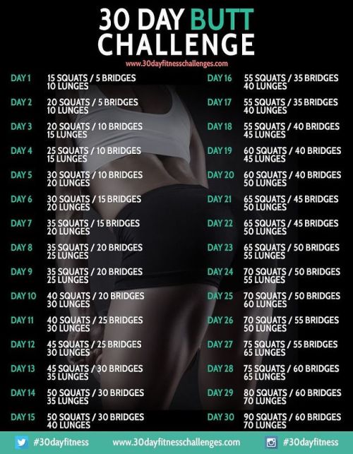 fitandworkouts:30 day challenge!