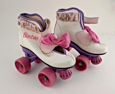 vintage barbie roller skates