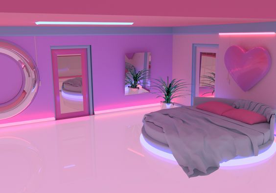 House Hunting — *~holographic neon late night dream home inspo~*...