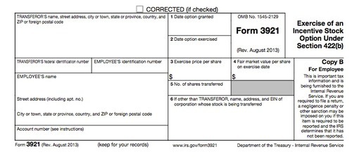 Iso stock options disqualifying disposition