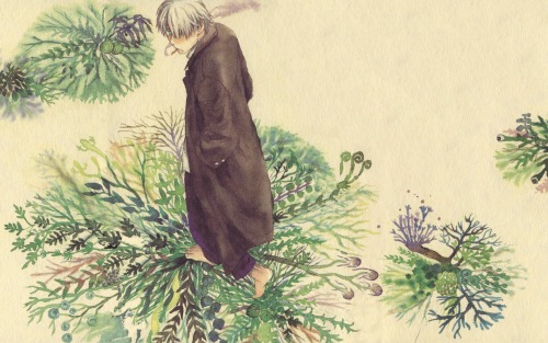 Mushishi manga art