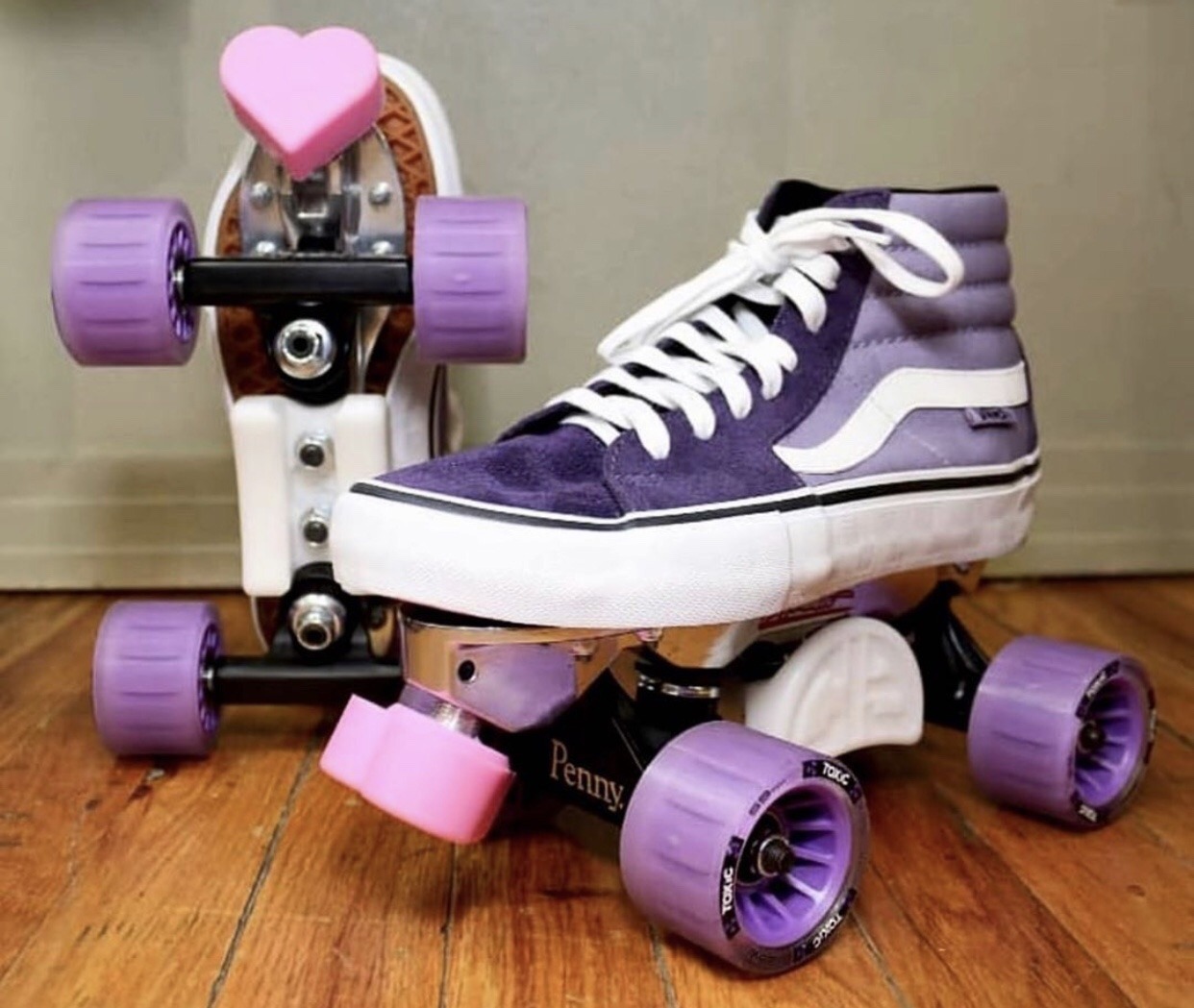 custom vans roller skates