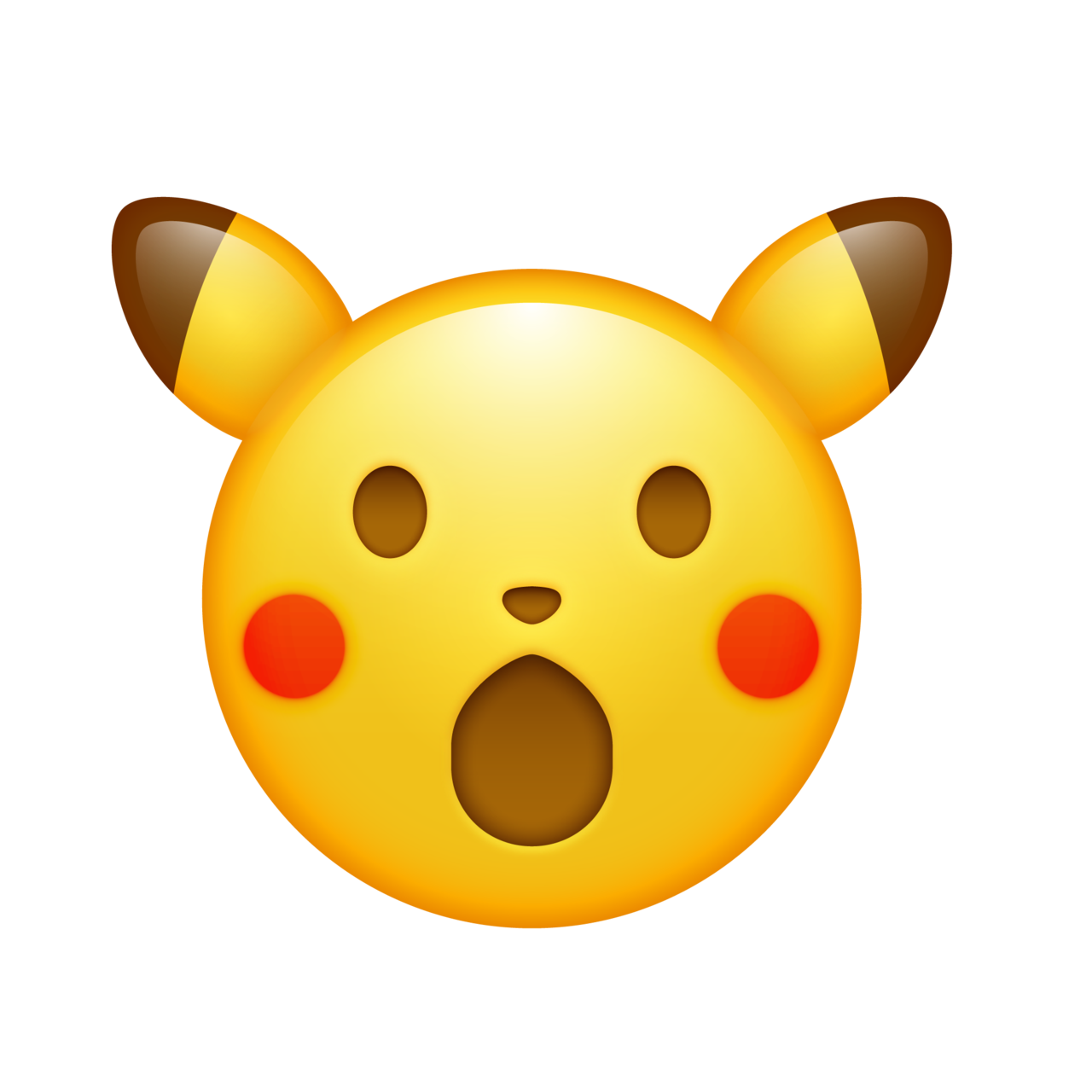 Trinket Geek Heres A High Res Surprised Pikachu Emoji For