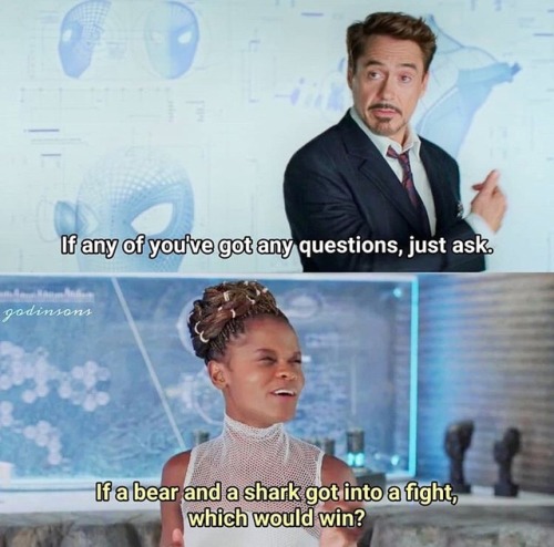 gentlemanalways:Am I the only one that wants to hear Shuri’s...