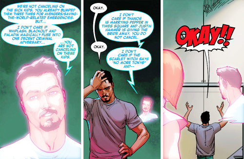 wingheadshellhead:tony stark in invincible iron man #4