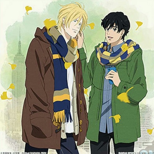 moemoechristine:Banana Fish official arts (Ash & Eiji / Ash...