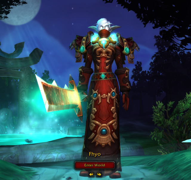 Transmogable — “the Mist Of Pandaria” Leather   Druid Transmog