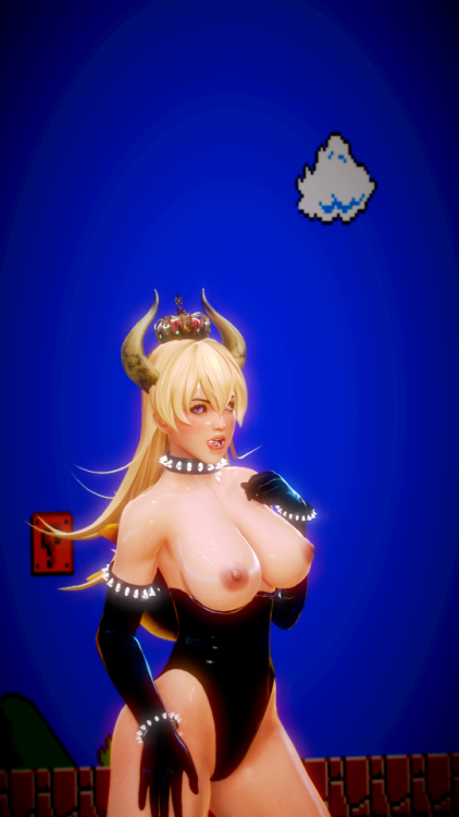 xnalarakai:^_^ If anyone know’s of the crown mod for bowsette...