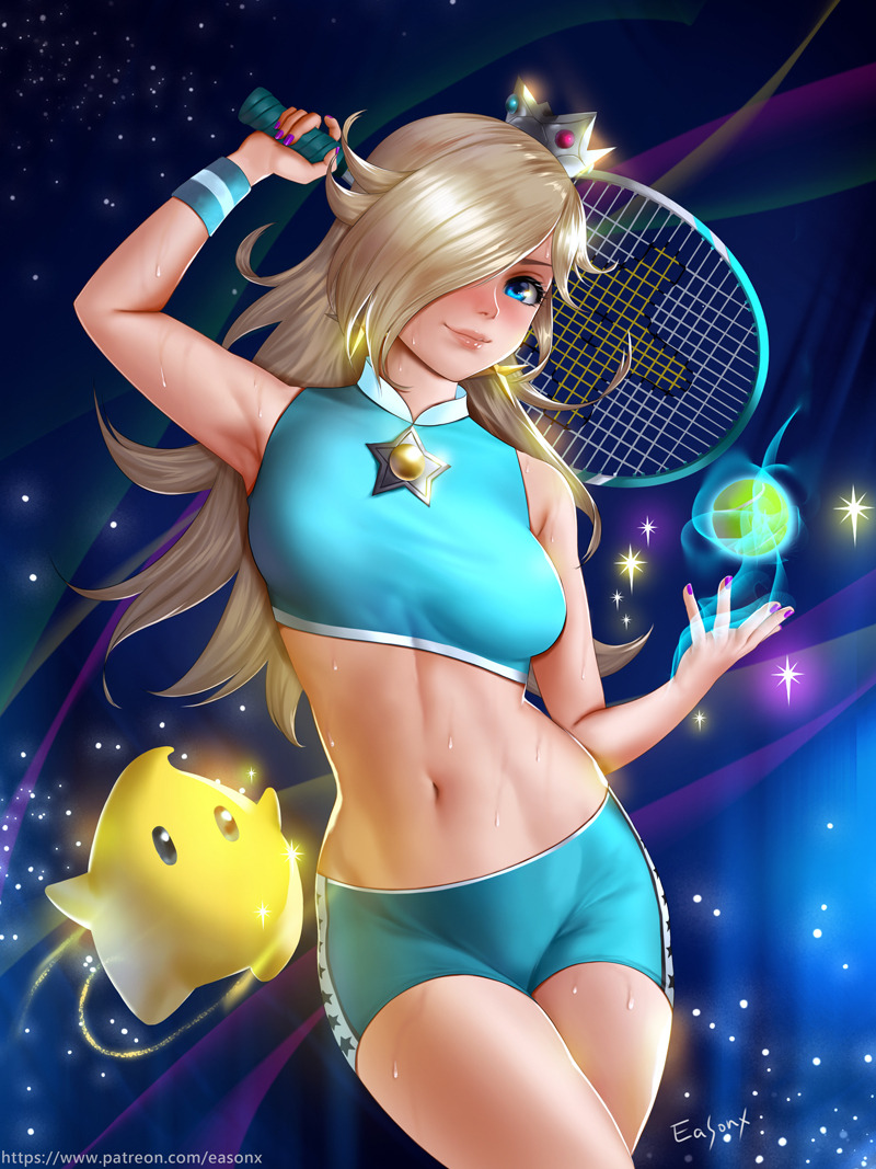 Easonx Art  Rosalina Tennis Mario Tennis Aces Is A Very -8133