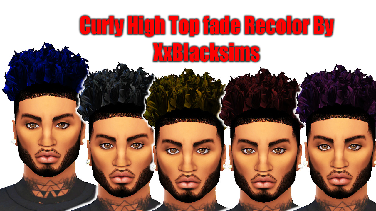 Xxblacksims Sims 4 Male Hair