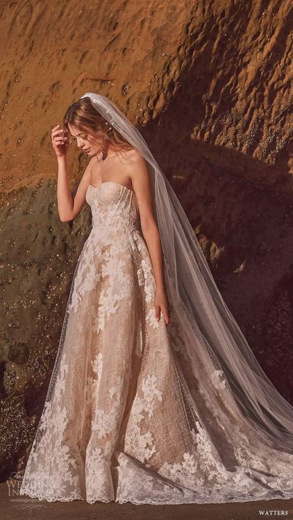 First Look: Watters Spring 2019 Wedding Dresses"The Sun...