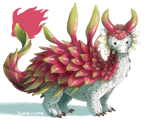 iguanamouth:fruit dragons !click through to see whats what -...