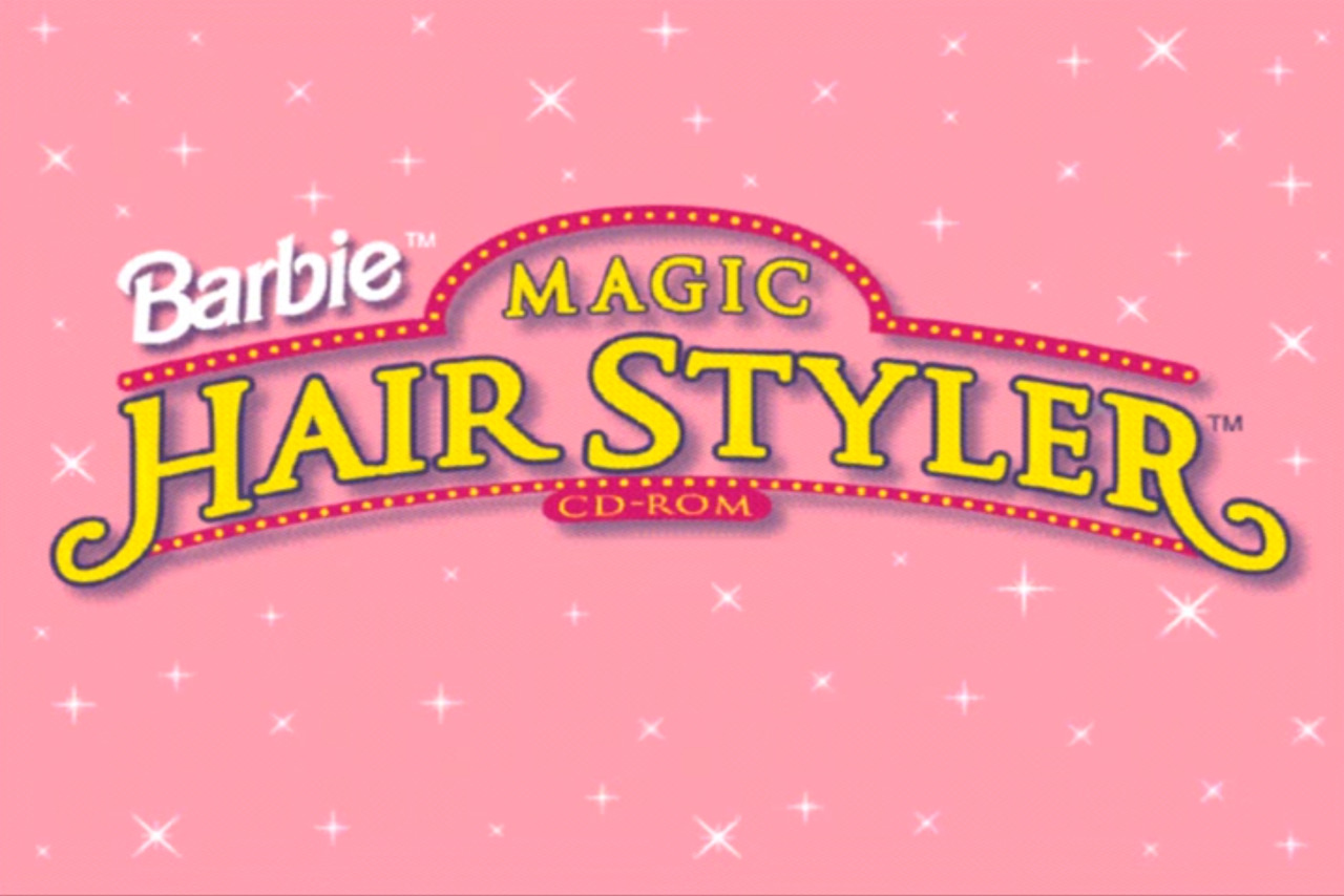 barbie magic hairstyler game
