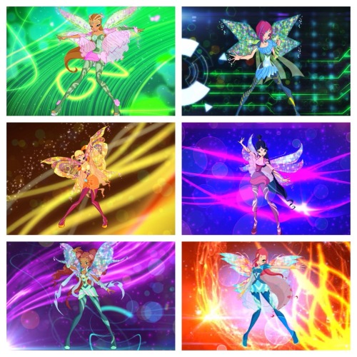 All six Winx Club fairies in Bloomix.#Winx #WinxClub #Season6...